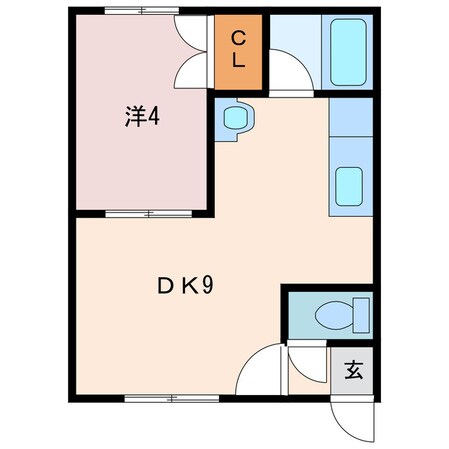 メルシー寿の物件間取画像